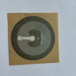 Wet Inlay NFC Ferrite Tags Round 30mm for Metal-Substrate Applications - Image 2