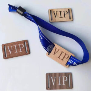 Customized Print Wooden Wristbands Mifare Desfire