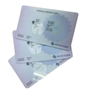 Durable Polycarbonate ID Cards Mifare Desfire for Social Security Applications