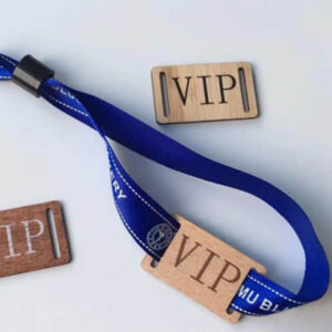 Custom Logo Wood RFID Wristband with Mifare Desfire EV3 2k Chip Premium Entry Control - Image 2