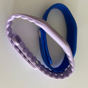 Custom Printed Silicone Wristband Adjustable Ultralight AES Chip